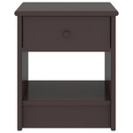 Nachtkastje 35X30X40 Cm Massief Grenenhout