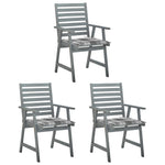 Tuinstoelen 2 St Met Kussens Massief Acaciahout