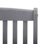 Tuinstoelen Inklapbaar Massief Acaciahout Grijs