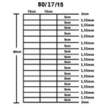 Hek 50X0,8 M Gegalvaniseerd Staal Zilverkleurig