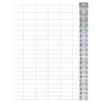 Hek 50X1,25 M Gegalvaniseerd Staal Zilverkleurig