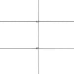 Tuinhek Gegalvaniseerd Staal Zilverkleurig