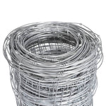 Tuinhek 50X1,6 M Gegalvaniseerd Staal Zilverkleurig