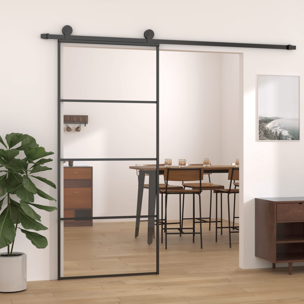 Schuifdeur Aluminium En Esg-Glas