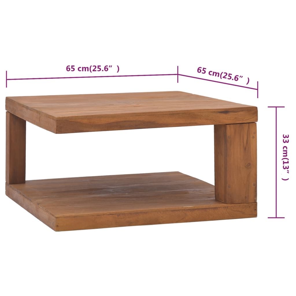 Salontafel Massief Teakhout