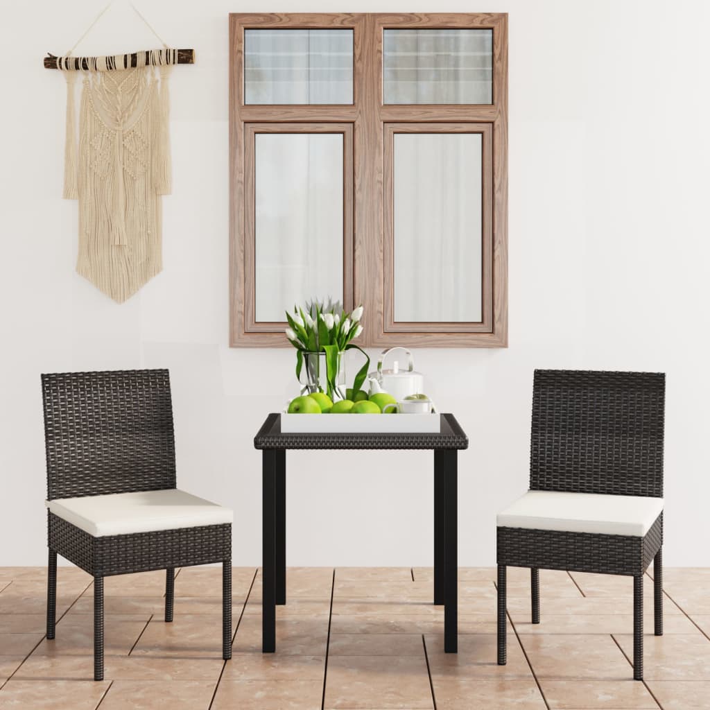 -Delige Tuinset Poly Rattan