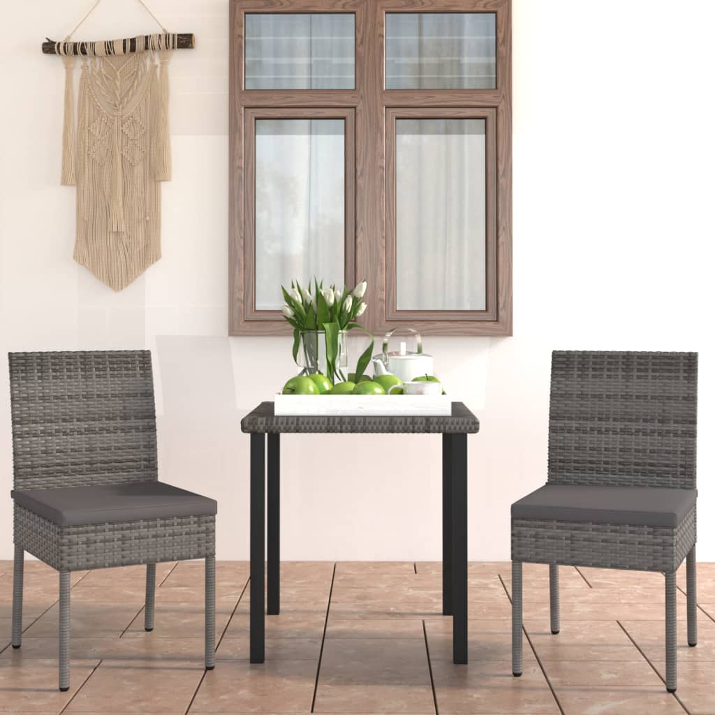 -Delige Tuinset Poly Rattan