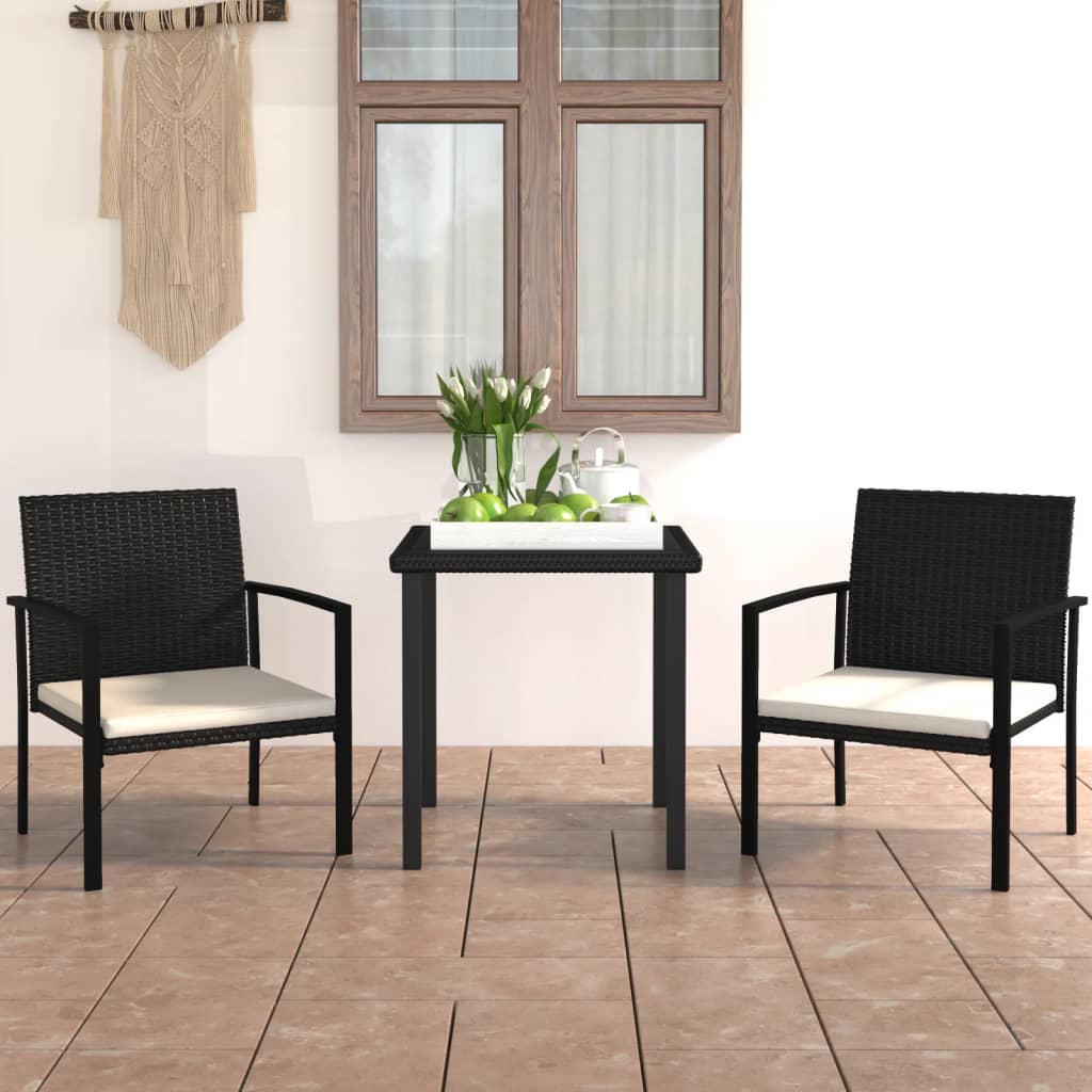 -Delige Tuinset Poly Rattan