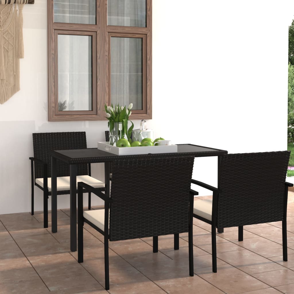 -Delige Tuinset Poly Rattan