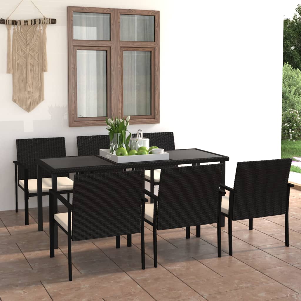 -Delige Tuinset Poly Rattan