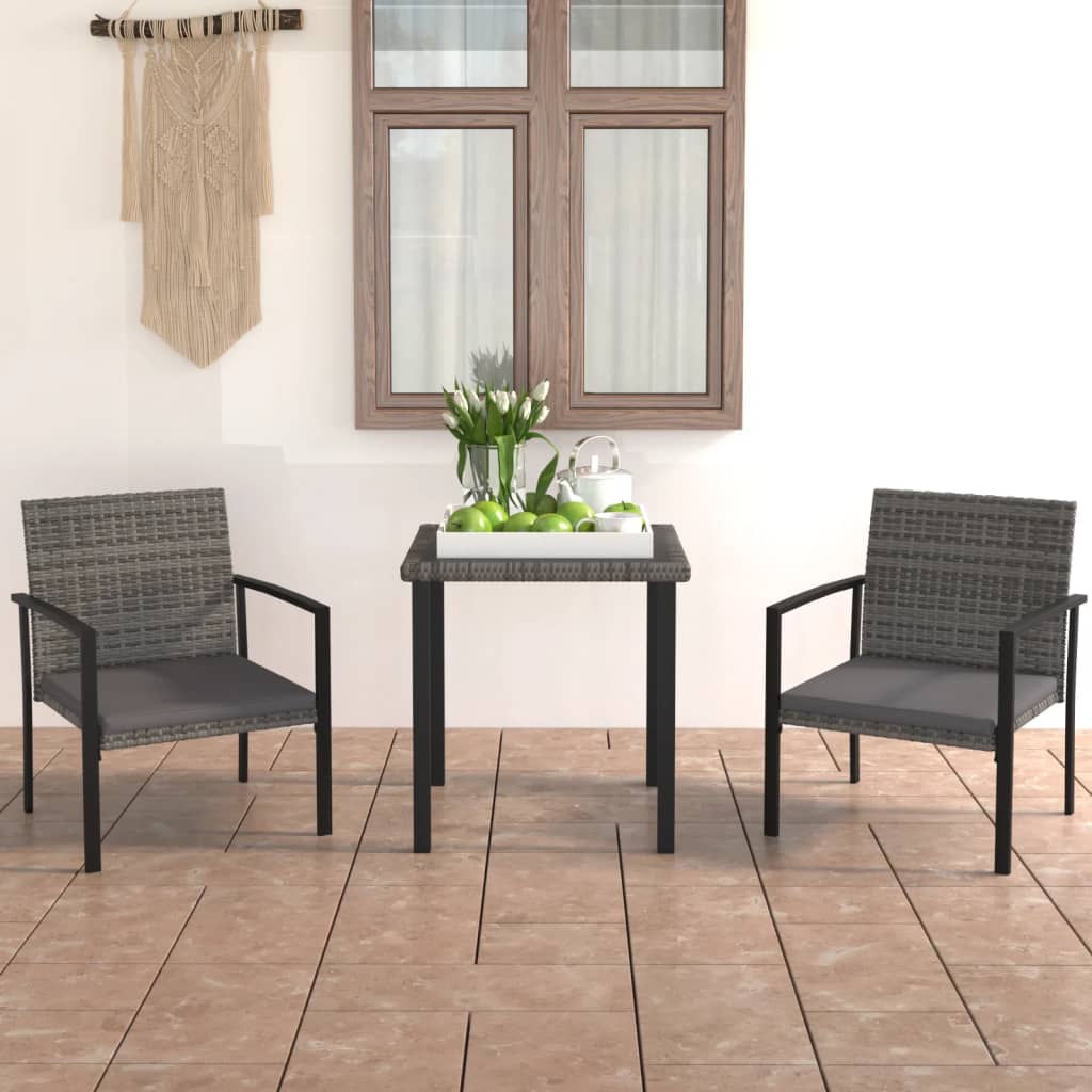 -Delige Tuinset Poly Rattan