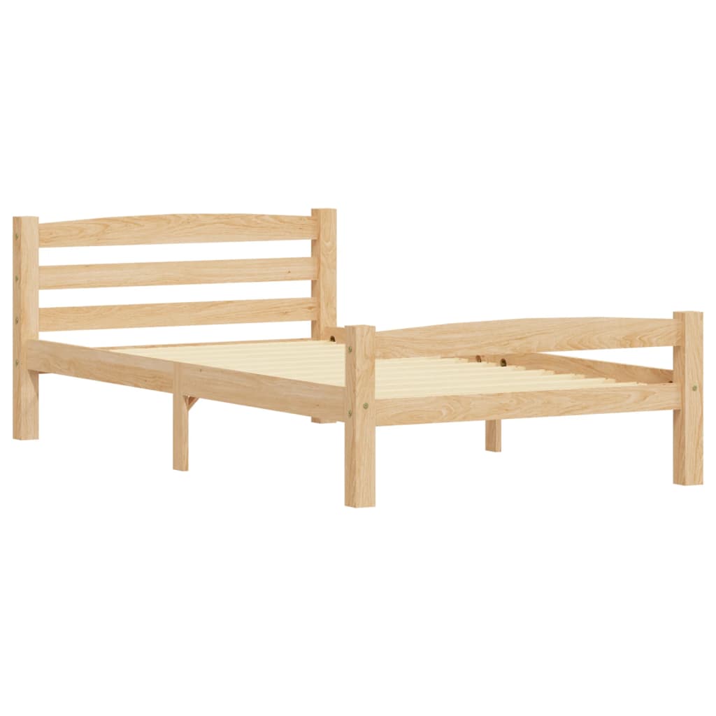 Bedframe Massief Grenenhout