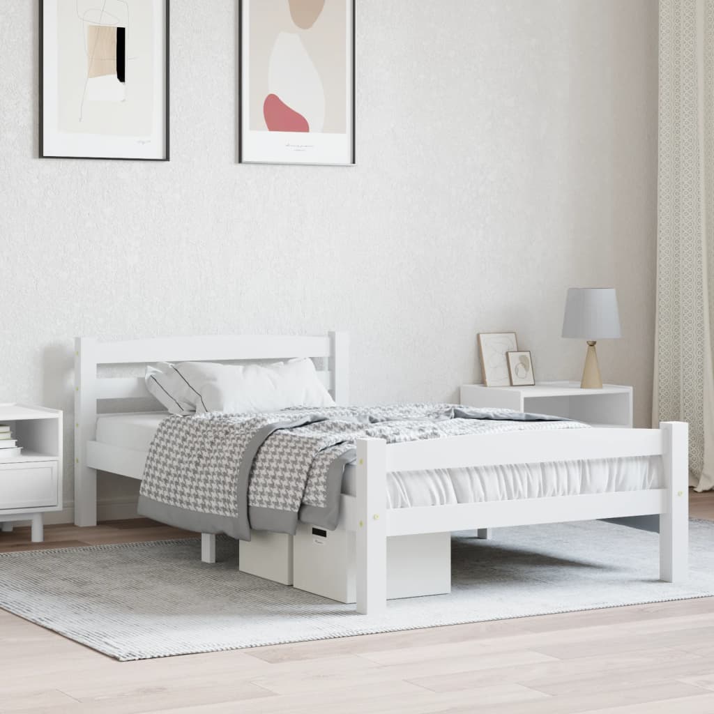 Bedframe Massief Grenenhout