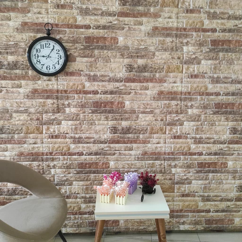 Wandpanelen 3D Rode Baksteen Eps