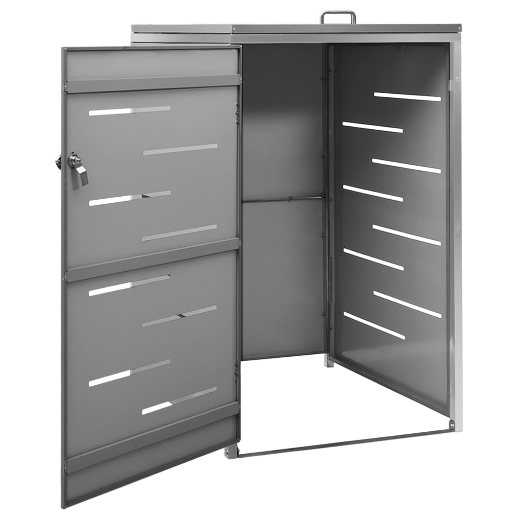 Containerberging Enkel 69X77,5X112,5 Cm Roestvrij Staal