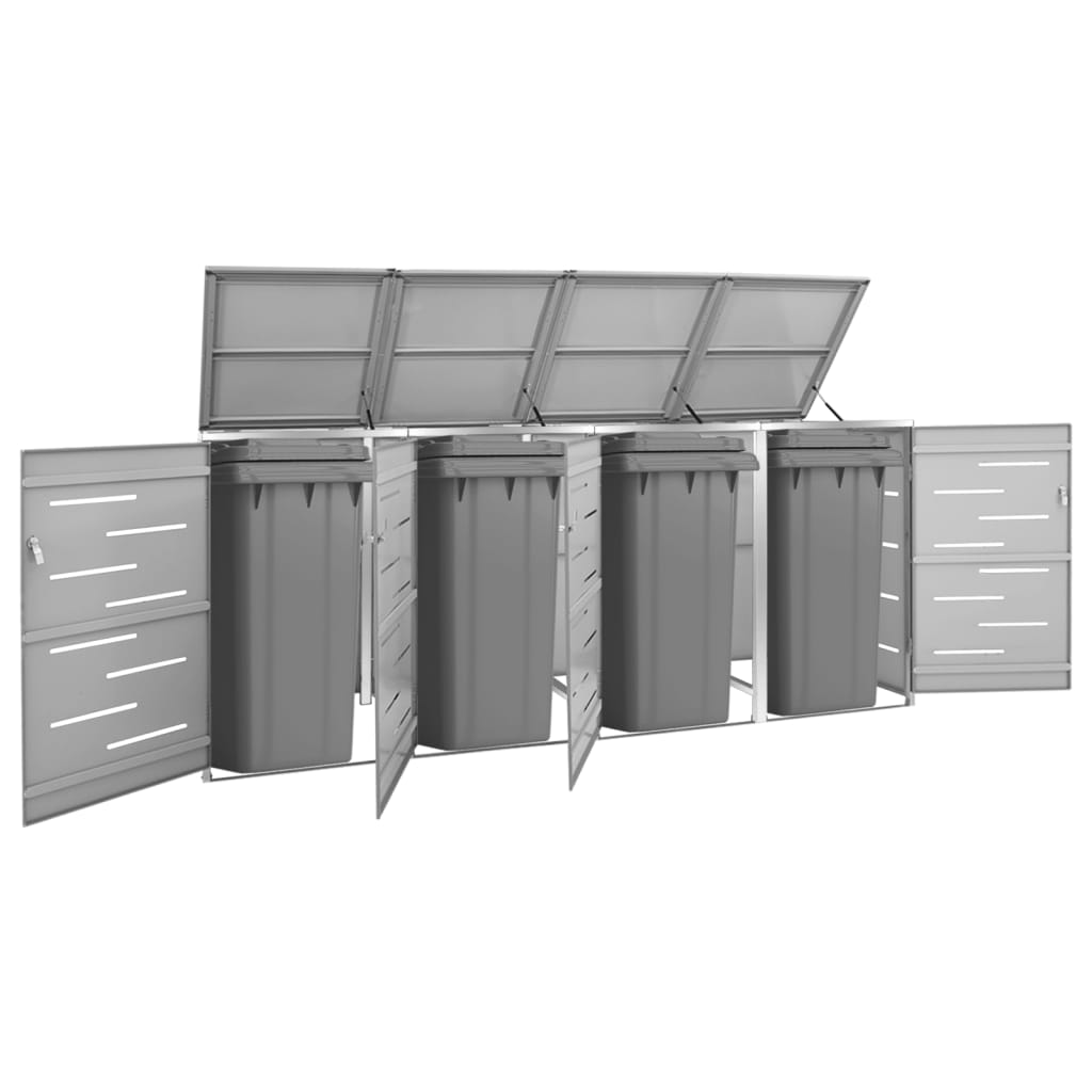 Containerberging Enkel 69X77,5X112,5 Cm Roestvrij Staal