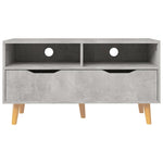 Tv-Meubel 90X40X48,5 Cm Bewerkt Hout