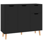 Dressoir 90X30X72 Bewerkt Hout