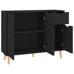Dressoir 90X30X72 Bewerkt Hout