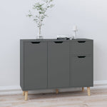 Dressoir 90X30X72 Bewerkt Hout