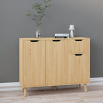 Dressoir 90X30X72 Bewerkt Hout