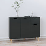 Dressoir 90X30X72 Bewerkt Hout