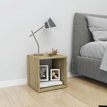 Tv-Meubel 37X35X37 Cm Bewerkt Hout