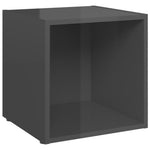 Tv-Meubel 37X35X37 Cm Bewerkt Hout