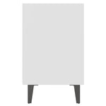 Nachtkastje Met Metalen Poten 40X30X50 Cm