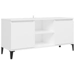 Tv-Meubel Met Metalen Poten 03,5X35X50 Cm