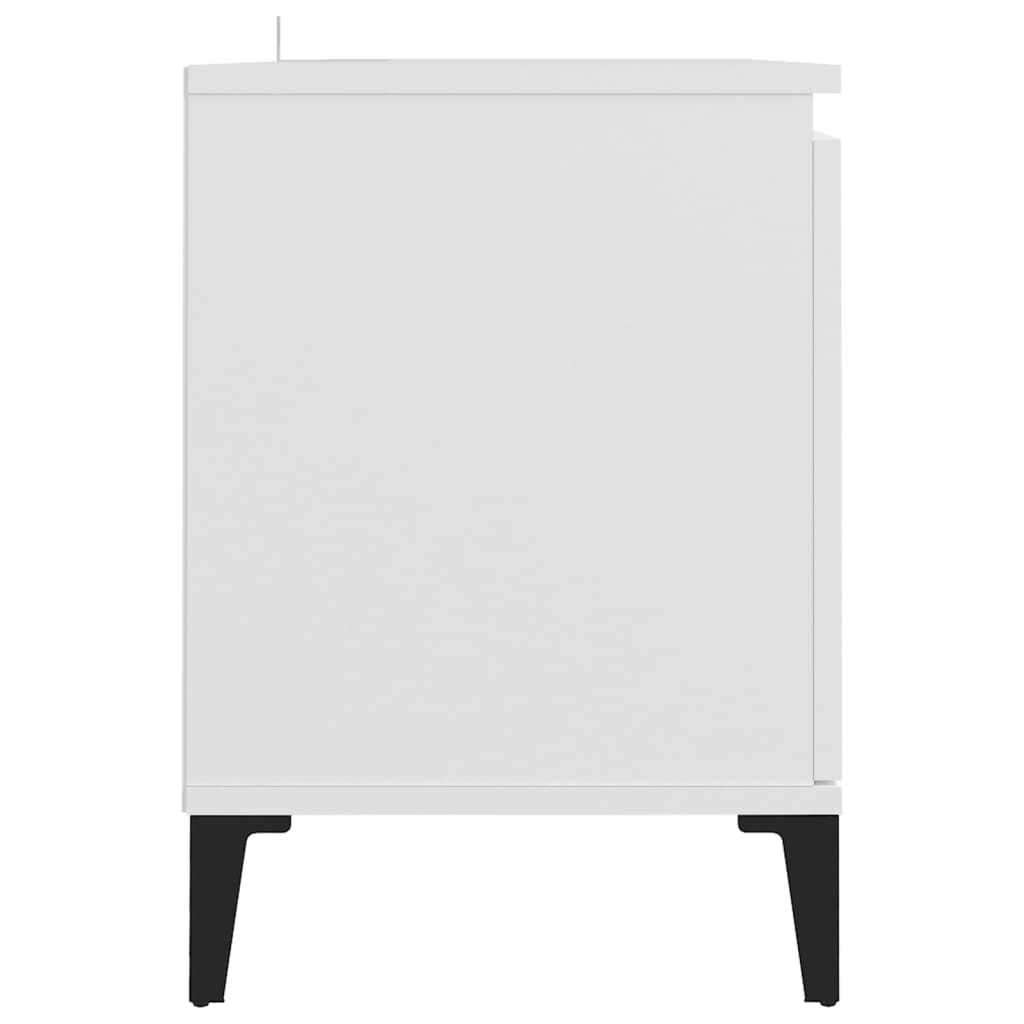 Tv-Meubel Met Metalen Poten 03,5X35X50 Cm