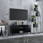 Tv-Meubel Met Metalen Poten 03,5X35X50 Cm