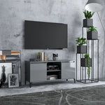 Tv-Meubel Met Metalen Poten 03,5X35X50 Cm