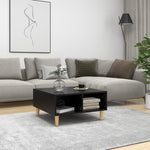 Salontafel 60X60X30 Cm Bewerkt Hout