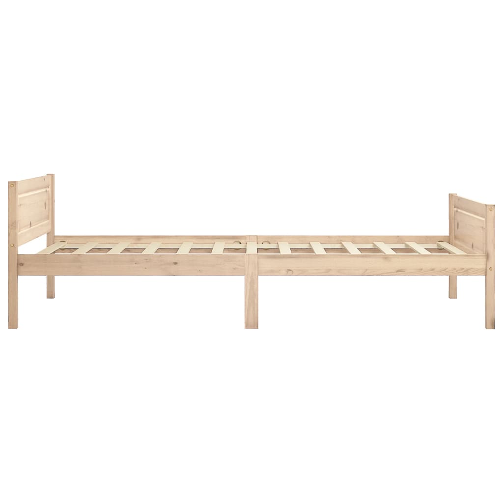 Bedframe Massief Grenenhout