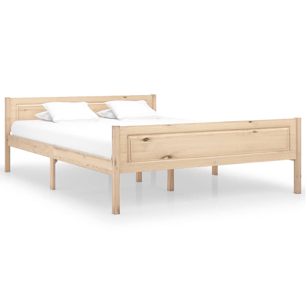 Bedframe Massief Grenenhout