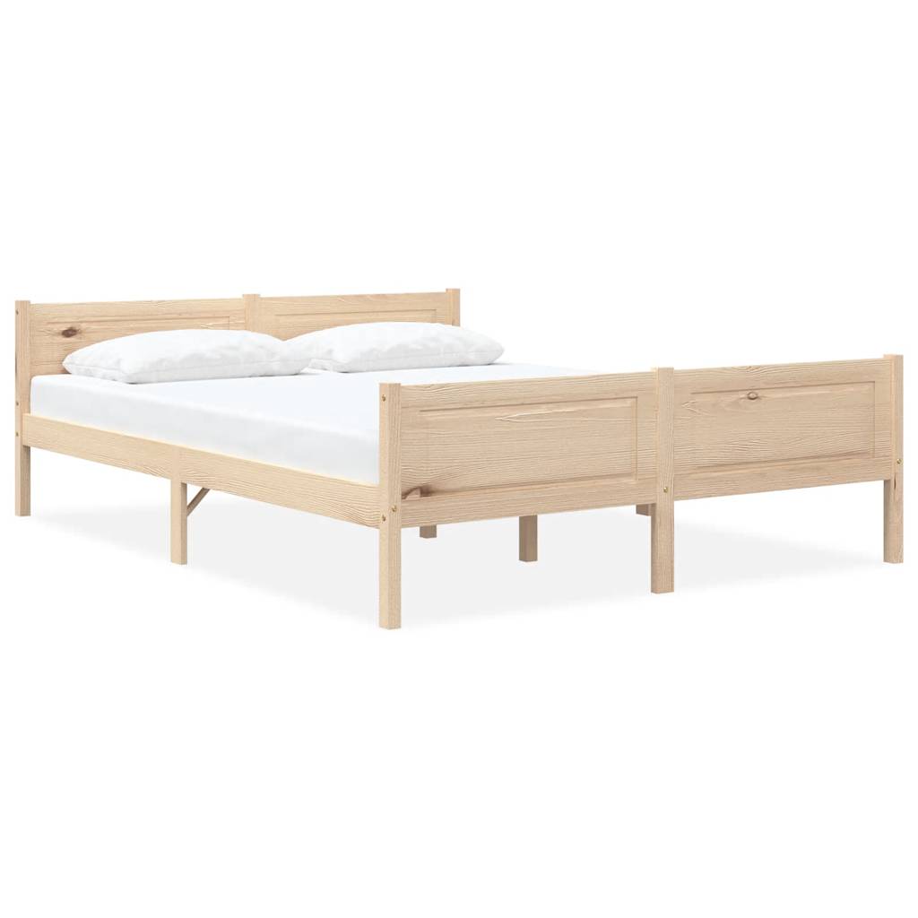 Bedframe Massief Grenenhout