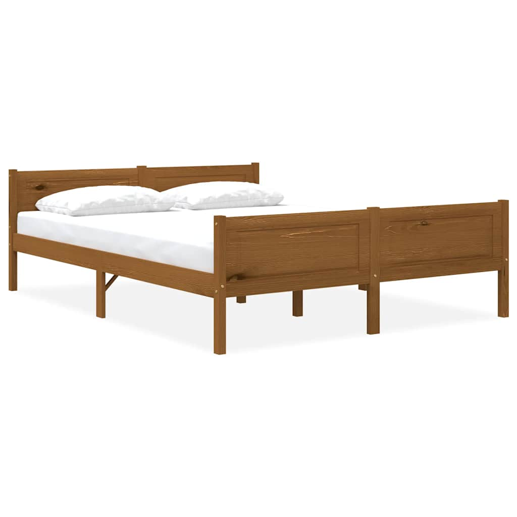 Bedframe Massief Grenenhout