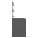 Kaptafel Met Led-Verlichting 110X55X145 Cm Mdf