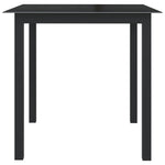 -Delige Tuinset Aluminium Antracietkleurig