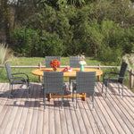 -Delige Tuinset Poly Rattan