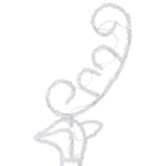 Kerstdecoratie Rendieren En Slee 260X21X87 Cm Acryl