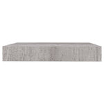 Wandschappen Zwevend 23X23,5X3,8 Cm Mdf Betongrijs