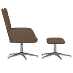 Relaxstoel Met Voetenbank Stof