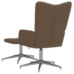 Relaxstoel Met Voetenbank Stof
