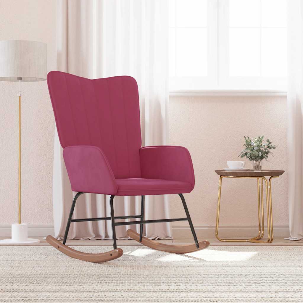 Schommelstoel Fluweel