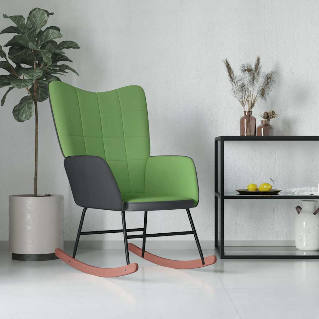 Schommelstoel Fluweel En Pvc