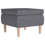 Kruk Met Houten Poten Stof