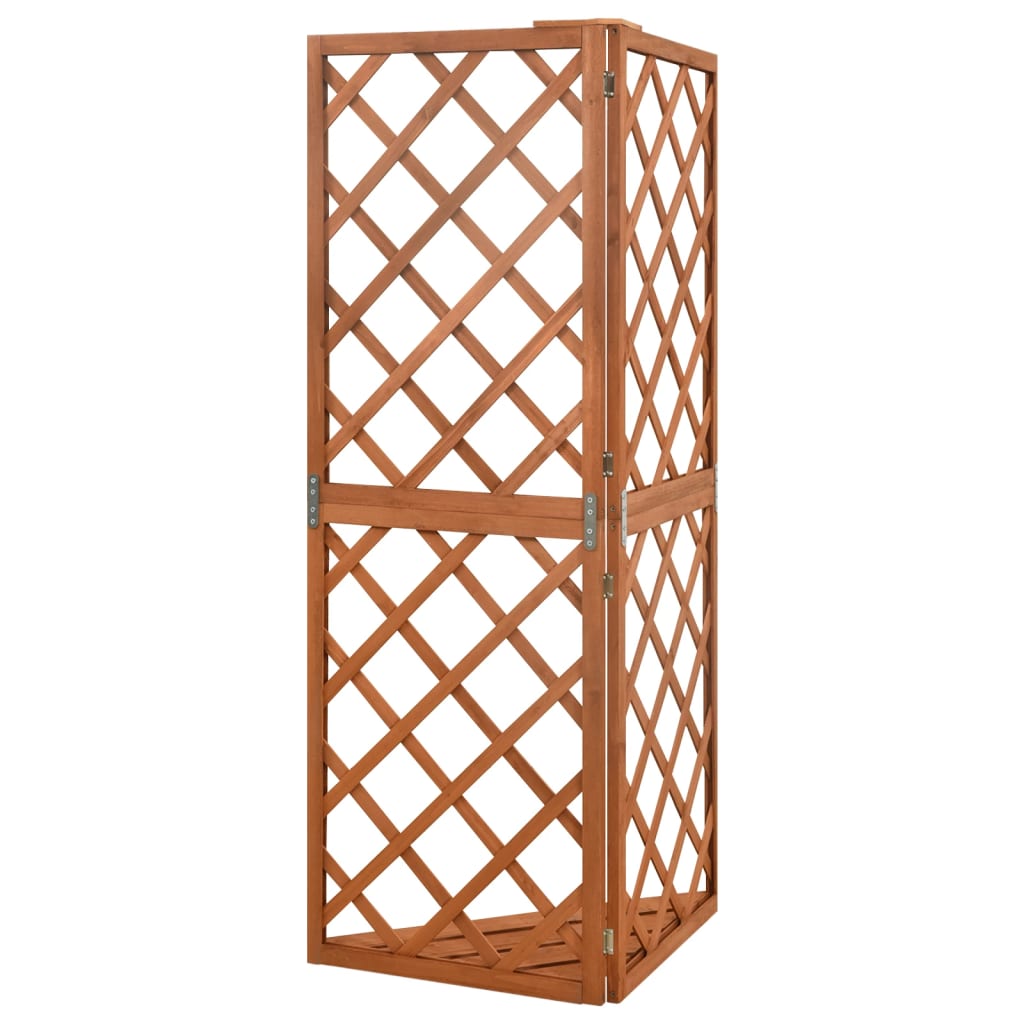 Latwerk Hoekmodel 50X50X45 Cm Massief Vurenhout