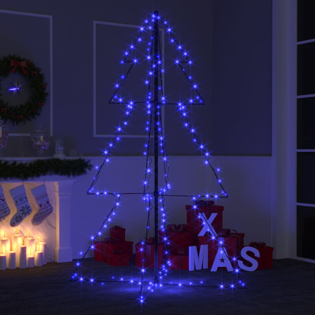 Kegelkerstboom 160 Led's Binnen En Buiten 78X120 Cm